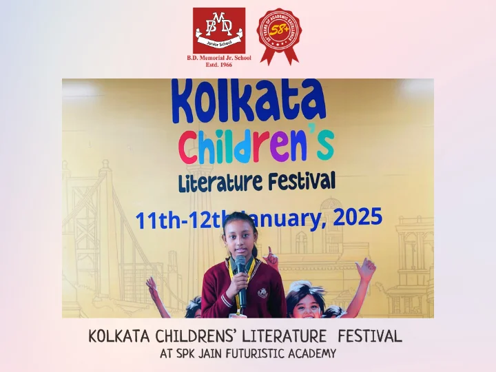 Kolkata Literary Festival organised by SPK Jain Futuristic Academy
