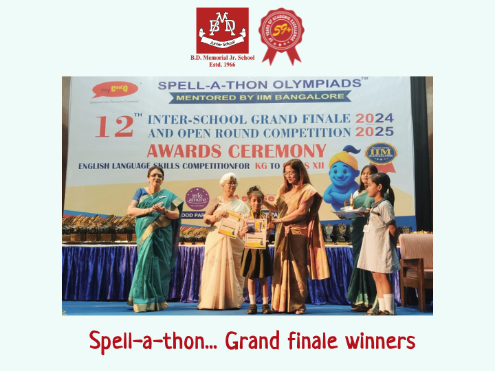 Spell-a-thon ..Grand finale winners