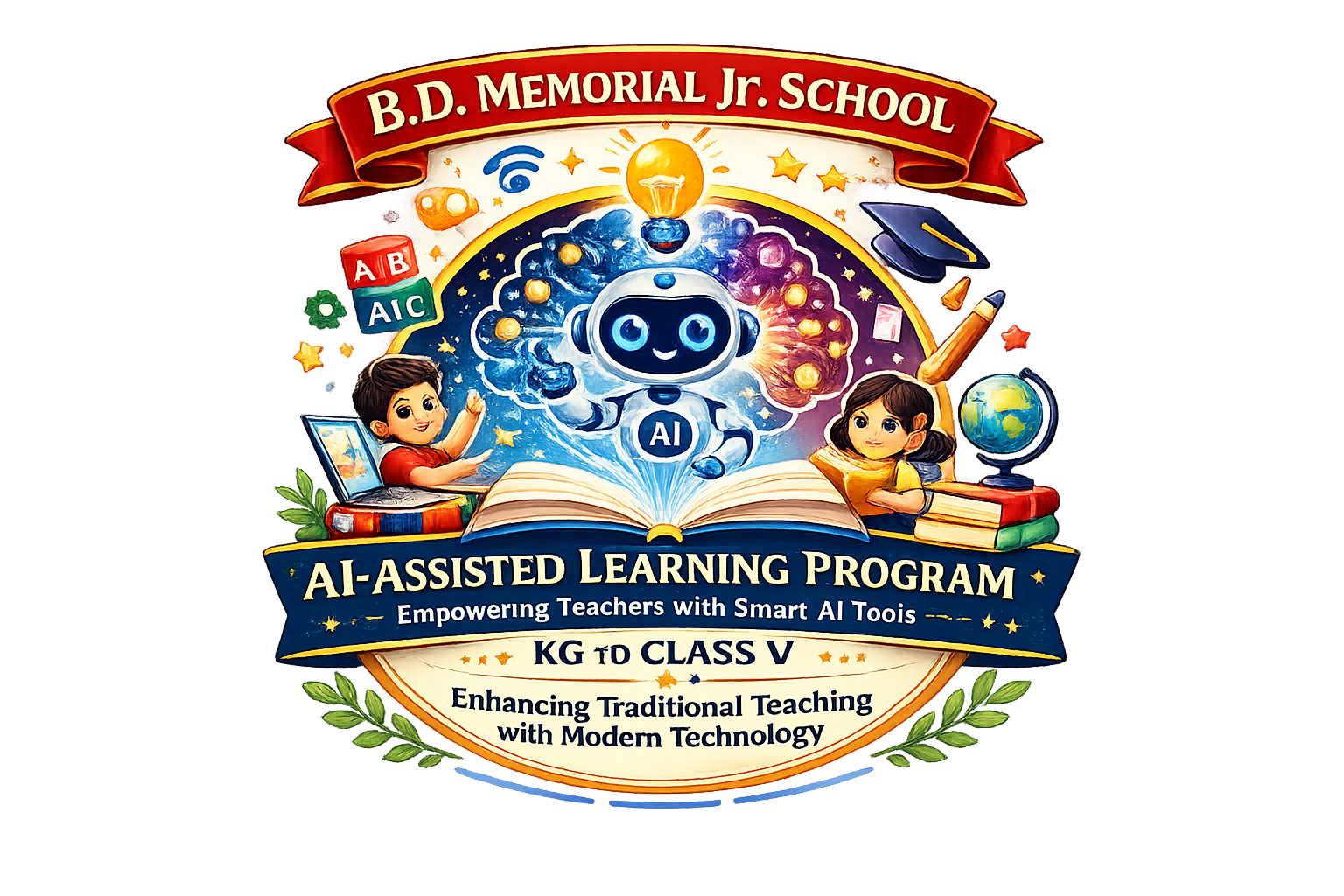 BDM AI-Assisted Learning Program Logo