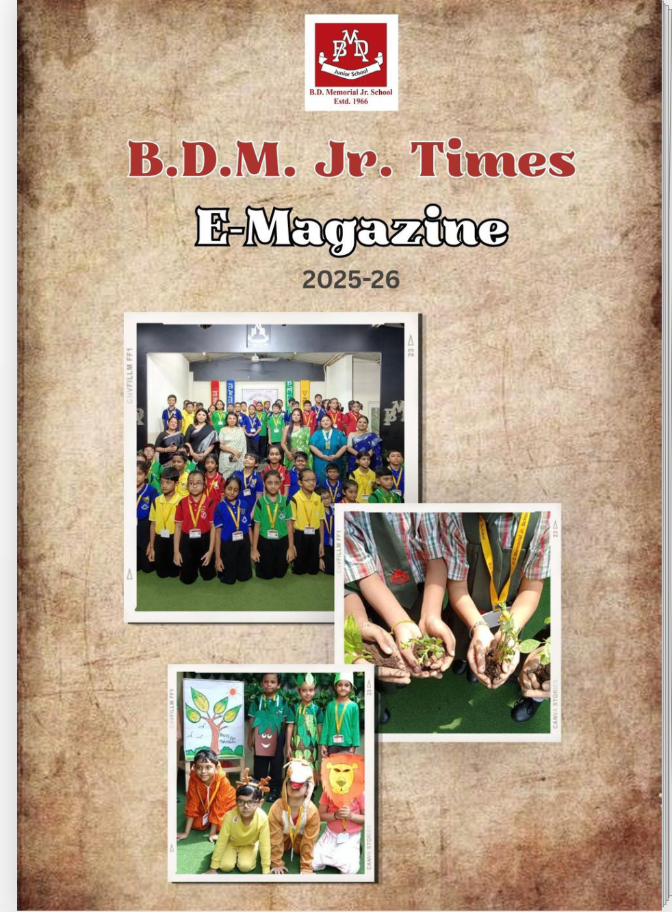 60 Years of Excellence | B.D. Memorial Jr. School Diamond Jubilee Celebration