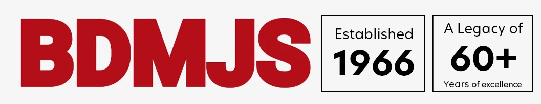 BDMJS &ndash; 59+ Years of Excellence Since 1966